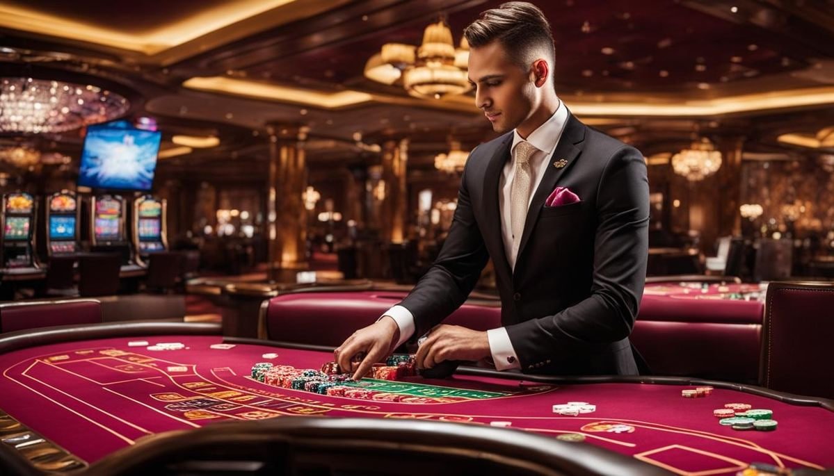 Slot games lobby on 747-1 live app with multiple game tiles